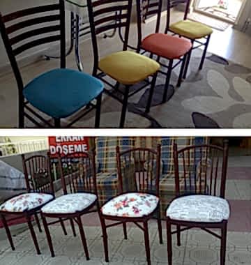 sandalye döşeme mama